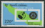 New Caledonia 1988 SG850 220f Polio Rotary MNH