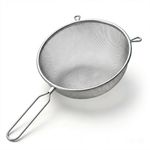 20cm Fine Mesh Sieve Strainer Stainless Steel Premium Quality  Strong Handle