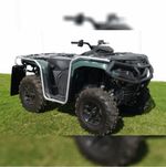 Dax Bars Outlander Pro YU HD5 HD7 2023 To 2025 Wrap Around Galvanized ATV