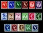 GB QEII SG515-531, COMPLETE SET (1 of each value), NH MINT. Cat £100. WMK TUDOR.