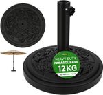 Parasol Base Umbrella Stand Patio Garden Heavy Duty Weighted Outdoor 9/12Kg