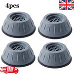 4 Pcs Anti Vibration Rubber Feet Pads Silent Dampers for Washing Machine Fridge