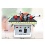 Edge Banding Machine Woodworking Edge Bander Double Sided Gluing Machine 220V