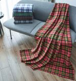 Printed Fleece Blankets Soft & Warm For Sofa Bed Travel Pet Blanket 3 Sizes