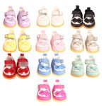 5cm Cotton Doll PU Leather DIY Doll for 20cm Doll Mini Shoes Doll Boots New