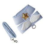 °Cat Harness Leash Adjustable 4 Season Universal Cute Angel Wings Cat Vest