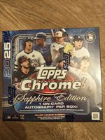 2025 Topps Chrome MLB Baseball Sapphire Edition Hobby Box - Factory Sealed