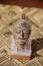 Bobo Human Face Key Ring/Pendant, Burkina Faso