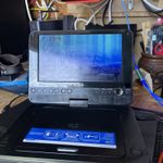 SONY DVP-FX875 - 8 Inch Portable DVD Media Player - Black. In EXC BOXED