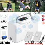 3L/min Portable Oxygen Air Flow 32.5% Purifier Machine Battery Bag Car Trip UK