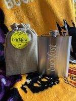 Buckfast HIP FLASK | Free Postage | Gift Bag Included | only black available