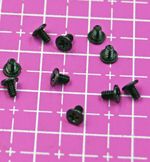4 X M.2 SSD NVMe drive Mounting screws for computers and laptops Black