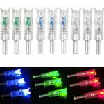 Archery 3/6/12pcs Lighted LED Nocks 7.62mm Shaft for Arrows Hunting Shooting DIY