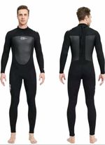 3MM Neoprene Wetsuits Men Long Sleeve Full Wetsuits - Large