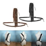 Renaissance Knight Sword Belt Back Sheath Holster Scabbard Frog Holder
