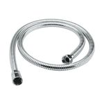 Shower Hose 1.5M Flexible Stainless Steel Chrome Shower Bathroom Pipe Universal
