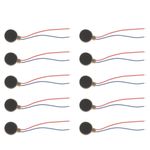 Creative Mini Vibration Motors for Daily Use Silent Black 30Pcs