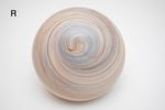 Christopher Wray Hand-Blown Glass Shade with Stainless Steel Fitting 25cmx10cm 