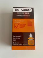 BETADINE 30ml ANTISEPTIC POVIDONE IODINE SOLUTION BURNS FIRST AID CUTS BACTERIA