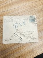 WWI 1916 Berlin 2 Jaffa Palestine Cover via Constantinople Galata Turkish Censor
