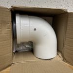 Worcester Bosch 90 Degree Elbow 60 100mm Replacement Boiler Part New 7716191084