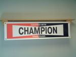 CHAMPION Spark Plugs banner Car Workshop Garage Retro Style pvc Wall Display