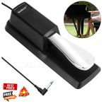 Damper Sustain Pedal Foot Switch For Yamaha Casio Piano Electronic Keyboard UK