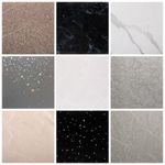 Bathroom Wall Panel Cladding Black White Grey Beige Sparkle Matt Gloss PVC