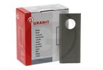 GRANIT Pack of 25 Mower Blades 96 x 40mm