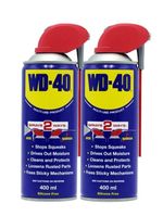 2 X WD40 Original Multi-Use Aerosol Spray With Smart Straw - 400ML