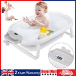 Foldable Portable Baby Bath Tub for Toddler with Baby Cushion For 0-3 Pmyarewomr