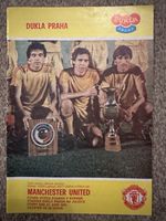 DUKLA PRAHA V MANCHESTER UNITED 27/09/1983 CUP WINNERS CUP PROGRAMME