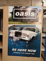 Oasis - Be Here Now - Giant/Subway Promo Poster (Approx 150x100cm)