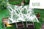 GRAPHICS SUN SHADE SAIL 3x3 PREMIUM WATERPROOF GARDEN CANOPY SUNSCREEN OUTDOOR