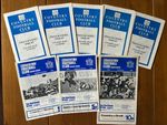1969-1976 COVENTRY, 8 HOME PROGRAMMES