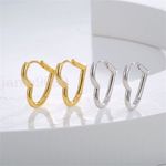 Heart Shape Design Earrings Girl Women Mother's Day gift Accessories Elegant New