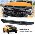 Custom Fit Bonnet Guard Protector for Ford Ranger 2023-2026 Hood Stone Deflector