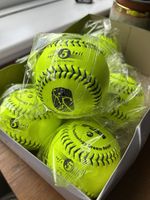 TUSA Softballers Safe 5  softball 11”  box in 6 Injury Factor-5 Slowpitch Indoor