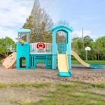 7 in 1 Kids Slide Set Baby Toddler Climber Playground Toy Indoor Outdoor Playset
