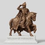 William the Conqueror statue Duke of Normandy Bayeux Tapestry Battle of Hastings