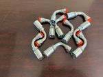 08U-668 After Market Hydraulic Hose fitting 1/2" hose 90 Elbow 1/2" Female JIC 