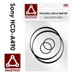 DeckTech® Replacement Belts for Sony Cassette Deck HCD-A490 HCDA490 HCD A490