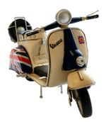 Messerschmitt 1955-1958 Tin Plate Vespa Model With Union Jack Livery(UK seller) 