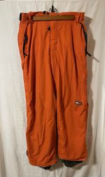 Pre-Owned Mens Ralph Lauren RLX Polo Sport XL Orange Ski/Snow Pants