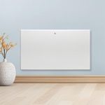 Electric Wall Panel Heaters Mounted or Freestanding Thermostat and Timer IP24