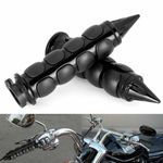 Motorcycle 1" Handlebar Hand Grips Black For Harley Davidson Sportster XL 883 AS