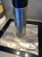 Lead Roof Slate Flashing 110mm/4inches Flat Roof Leadwork Inc VAT