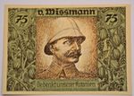 VON WISSMANN NOTGELD COLONIES GERMANY 75 PFENNIG 1921 EMERGENCY MONEY (7090)