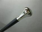 Antique Style Silver Brass Vintage Designer Handle Walking Wooden Stick Cane New