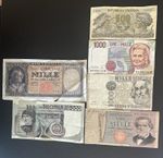 Set Of 6 Banknotes Italy 🇮🇹